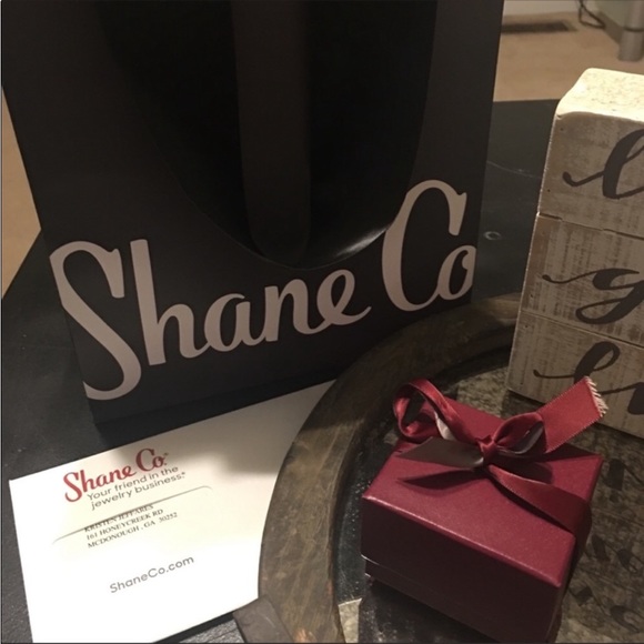 SHANE CO Wedding Band Damascus Steel Rose Gold New in Box with Receipt - Picture 8 of 16